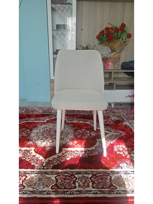 Nurluk Karadesen Büyük Oval Sandalye Kılıfı