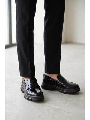 Pisagor PS-3117 Hakiki Deri Erkek Loafer Ayakkabı