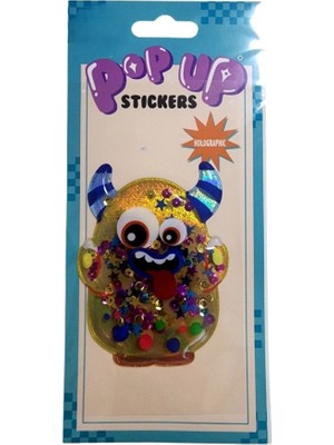 Pop-Up Stickers Boynuzlu Minyon