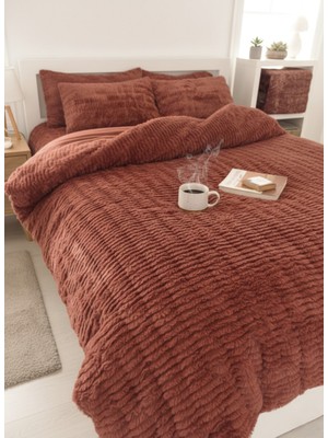 Roya Home Çift Kişilik Tavşan Tüyü 6 Parça Uyku Seti 220X240(ÇIFT Taraflı Welsoft)