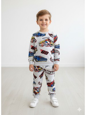Cubbux Erkek Çocuk Pijama Takımı Desenli Ekonomik (1 Beden Büyükalınız)