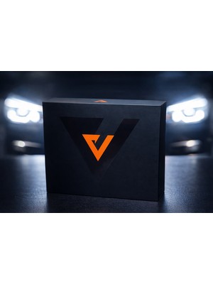 Bezos Slim Mercekli H7 LED Far Ampulü 40W 12V Fanlı Vr Pro H7 LED Xenon Beyaz Işık
