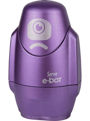 Serve E-Bot Silgili Kalemtiras Metalik Mor Tekli