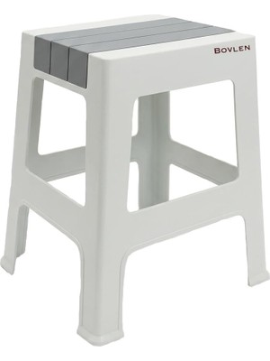 Kaymaz Tabanlı Ev Ofis Taburesi - 120 kg Taşıma Kapasiteli Kaymaz Banyo Taburesi - Çocuk Tabures