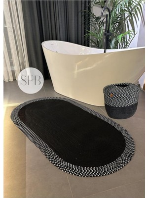 Home Turko Jüt, Sepetli Banyo, Mutfak, Balkon Paspas Takımı, Mutfak Halısı, Banyo Paspası, Yı