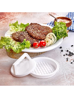 Teome Hamburger Köfte Presi - Ev Yapımı Burger Kalıbı