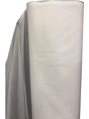 Sevgi Süsleme Krem Kristal Tül(1 Metre Boy-3 Metre En) Krem