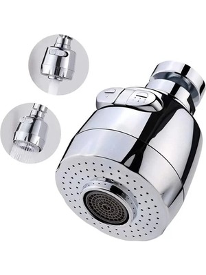 Sunup SN-27114 2 Kademeli Tasarruflu Musluk Başlığı 360 Derece
