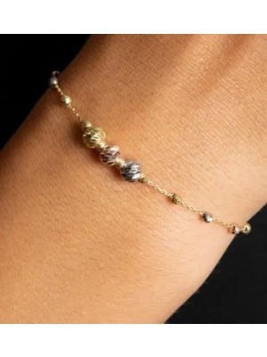 Ily Jewelry Renkli Üçlü Dorika Toplu Bileklik