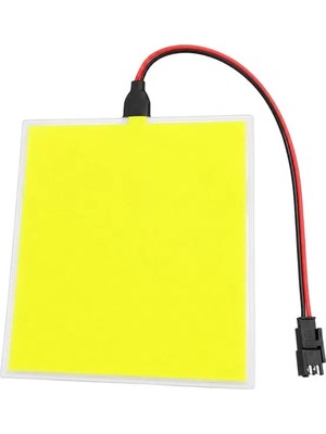 Powermaster PM-37725 100X100MM Elektrominesans (El) 3V LED Panel Sarı Aydınlatmalı Esnek Yapı