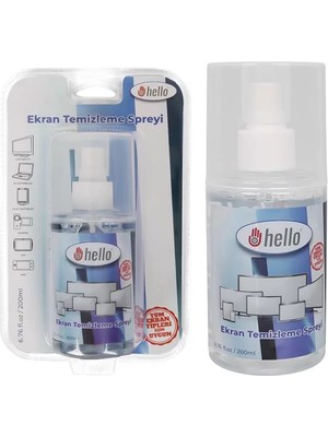 Hello HL-27268 200ML Profesyonel Ekran Temizleyici Sprey Telefon Tablet Tv ve Laptop Temizleme Solü