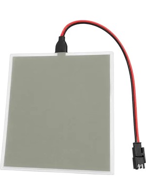 Powermaster PM-37727 100X100MM Elektrominesans (El) 3V LED Panel Beyaz Aydınlatmalı Esnek Yapı