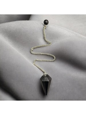 Aura Stone Aurastone Oniks Doğal Taş Pandül- Sarkaç
