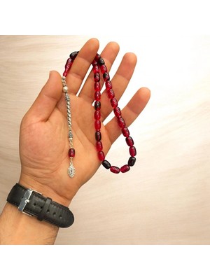 Aura Stone Orjinal Sıkma Kehribar 12,05 gr Gümüş Püskül