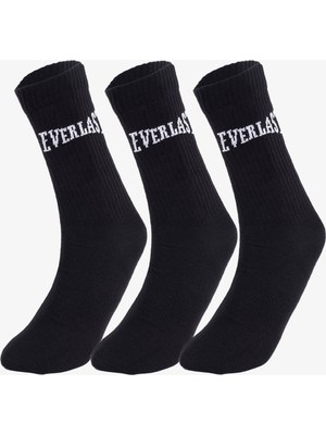 Everlast Ever Classics Unisex Siyah ÇORAP.167