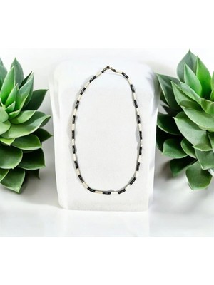 Aura Stone Aurastone Havlit Obsidyen Hematit Doğaltaş Kolye