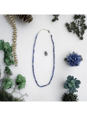 Aura Stone Aurastone Lapis Lazuli Doğal Taş 2mm Kolye