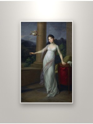 Michu Johann Friedrich August Tischbein – Amalie Von Levetzow 1803 Poster, Figüratif Duvar Tablosu