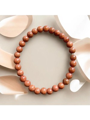 Aura Stone Aurastone Yıldıztaşı Doğal Taş 6mm Bileklik
