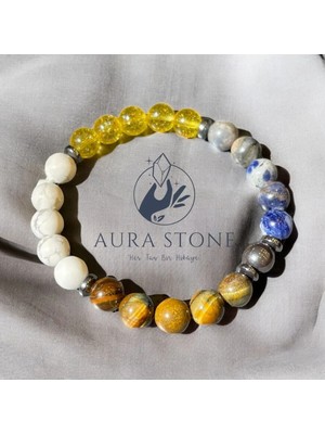 Aura Stone Aurastone Doğal Taş Başarı Bilekliği