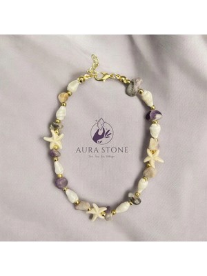 Aura Stone Aurastone Doğal Taşlı Halhal