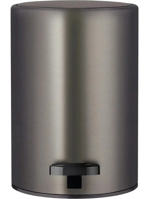 Blomus Modo Pedallı Çöp Kutusu Yanık Metal Rengi 3 Litre