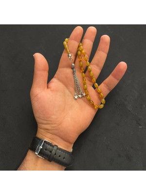 Aura Stone Orjinal Sıkma Kehribar Tespih