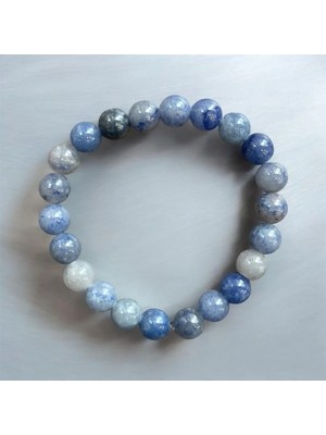 Aura Stone Aurastone Mavi Aventurin Doğal Taş 8 mm Bileklik