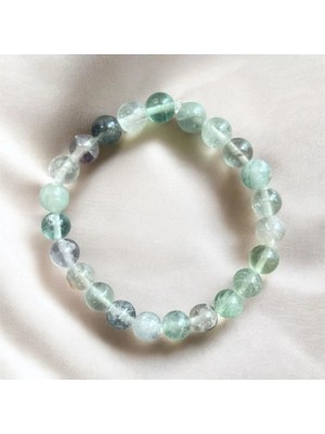Aura Stone Aurastone Florit Doğal Taş 8 mm Bileklik