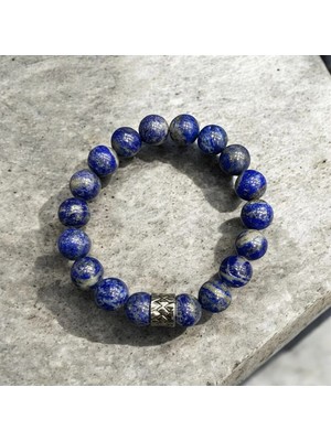 Aura Stone Aurastone Lapis Lazuli Doğal Taş Tasarım 10MM Bileklik