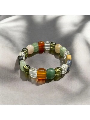 Aura Stone Çakra Rolex Bileklik