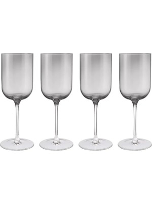 Blomus Fuumı 4'lü Kırmızı Şarap Kadehi Seti Füme Renk 400 ml