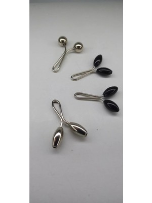 Melodi Scarf Tesettür 4 Adet Eşarp Şal Klipsi Eşarp Mandalı