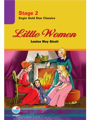 TeknoKapsül Engin Yayınevi Stage 2 Little Women Kitabı - Louisa May Alcott - Engin Yayınevi