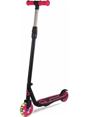 TeknoKapsül Furkan Cool Wheels Işıklı 2 Tekerlekli Scooter - Pembe