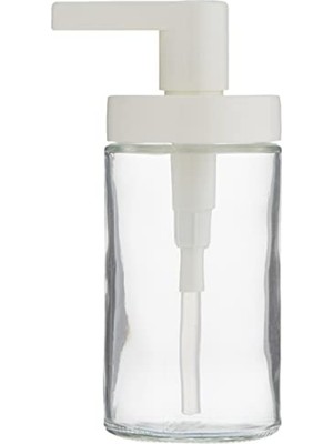 Esranın Dünyası Beyaz Cam Sıvı Sabunluk, 200 ml Kapasite