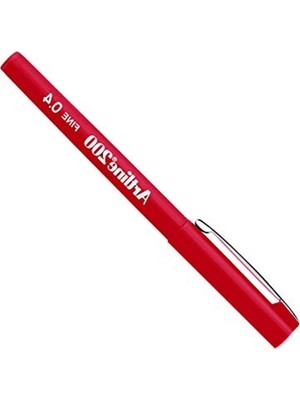 Esranın Dünyası Kırmızı 0.4 mm Keçe Uçlu Yazı Kalemi