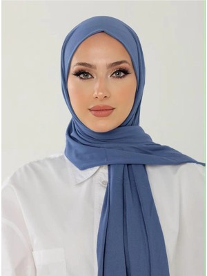 Flora Tekstil Likrali Kaliteli Penye Şal 180X75 SAL2312