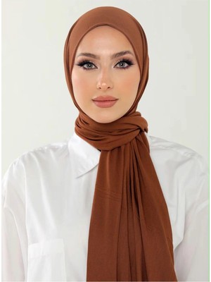 Flora Tekstil Likrali Kaliteli Penye Şal 180X75 SAL2312