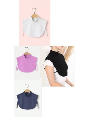 Flora Tekstil 4 Adet Tesettür Boyunluk