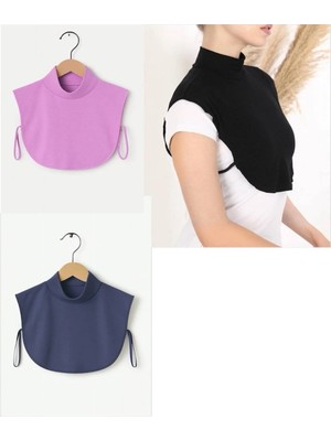Flora Tekstil 3 Adet Tesettür Boyunluk