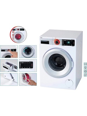 BYZM 9213 Bosch Oyuncak Sesli Işıklı Çamaşır Makinesi