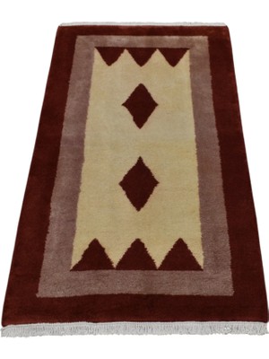Kilim Antik El Dokuma Fas Morocco Yün Halı 1640 - Yeni - Çok Renkli