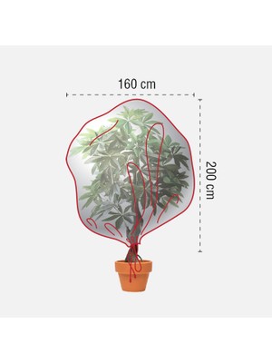 Homaks Bitki Soğuk ve Don Koruma Örtüsü 2 Adet 160X200