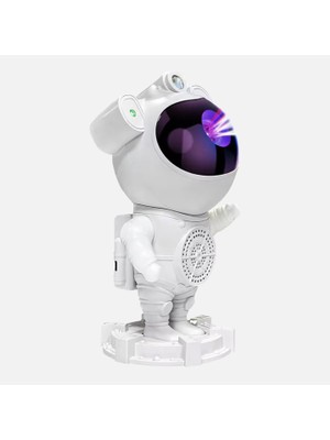 Petrix Petrix Astronot Projektör Gece Lambası Bluetooth Kumandalı