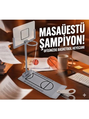 Aesco Masaüstü Metal Basketbol Oyunu