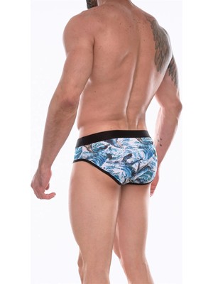 Aesco Erkek Desenli Slip