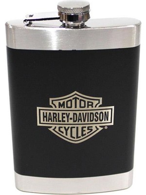Aesco Harley Didson Matara 5 Oz (147 Ml) Içecek Viski Konyak Matarası