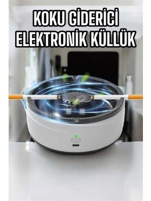 Aesco Küllük Duman Giderici Temizlenebilir Elektronik Pilli - Lisinya