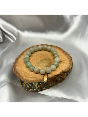 Suerte Accessories Myanmar Yeşim Doğal Taş El Yapımı Doğaltaş Bileklik